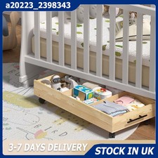 Wooden Under Bed Storage