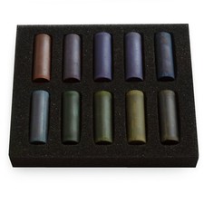 Royal Talens Rembrandt Soft Pastels - Half Size - Dark Shades Set - 10 Colours