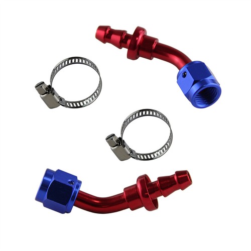 2pcs an4 push on lock - 45°,