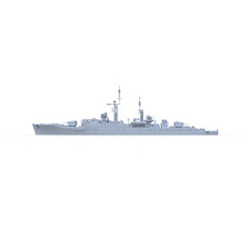 SSMODEL SSC631 1/700/600  Military Model Kit British Leopard (F14) Class Frigate