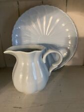 Price Kensington   scalloped jug and plate Sky Blue French Dresser Item