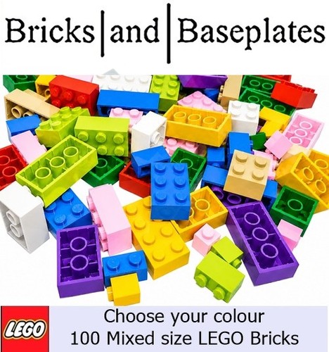 Lego mixed bricks 2x4 2x3 - lego,