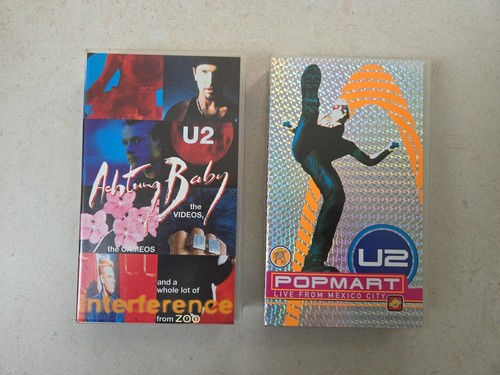 Vhs tapes achtung baby - 2x,