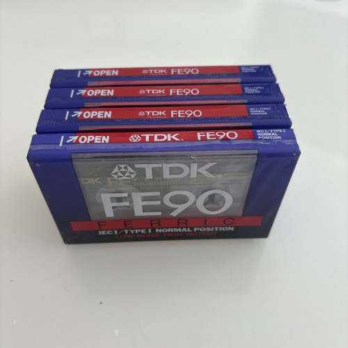 Tdk fe90 blank audio - 4x,
