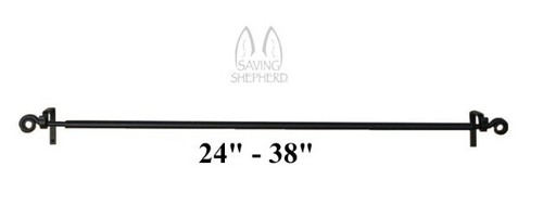 Adjustable wrought iron - iron, scroll