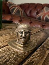 Vintage Jennings Slot Machine Brass Indian Head Topper VGC