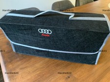 Audi Car Boot Organiser Foldable Storage Box Bag RS TT A1 A3 A4 A5 SQ