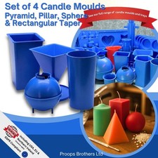 Proops Candle Mould Set of 4
