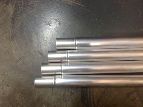 Mast set aluminium foot - aluminium, 15