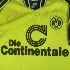 Rare Original Borussia Dortmund 1994/1995 Home Football Shirt Mens XL