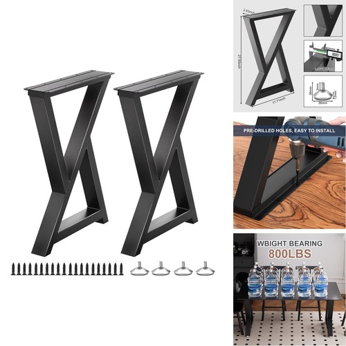Yahpetes 2pcs cast iron table - 2pcs,