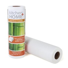 Kitchen + Home Bamboo Paper Towels – Heavy Duty Washable Reusable Rayon Towels
