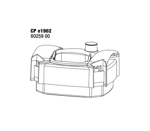 Pump head for external - , filter