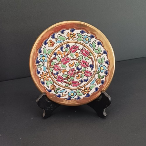 Vtg artecer wall plate - artecer, hand