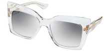PREMIUM DESIGNER LUXURY DITA TELEMAKER FRAME, CLEAR/GOLD WITH GRADIENT GREY LENS