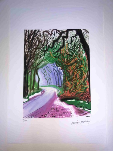 David hockney lithography off - david,