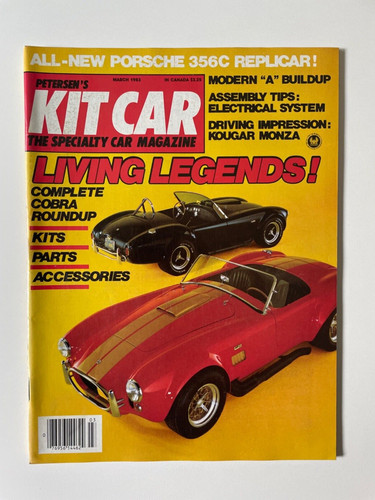 Kit car march 1983 cobra - 1983,