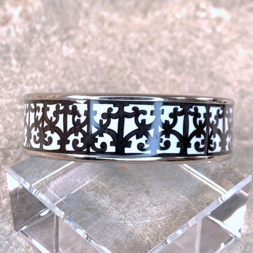 Hermes bangle bracelet black - hermes,