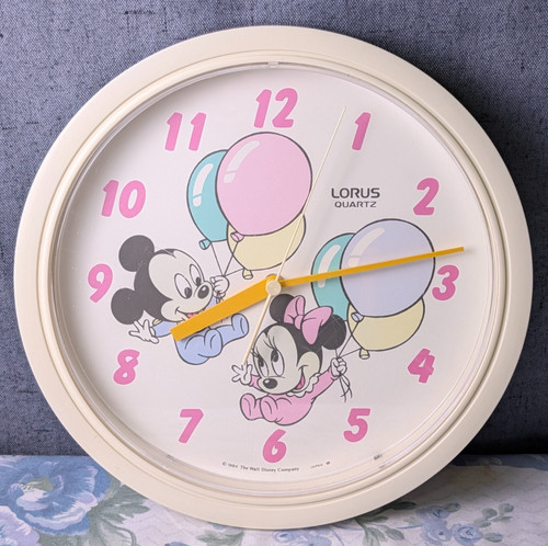 Vintage 1984 lorus - 1984, disney