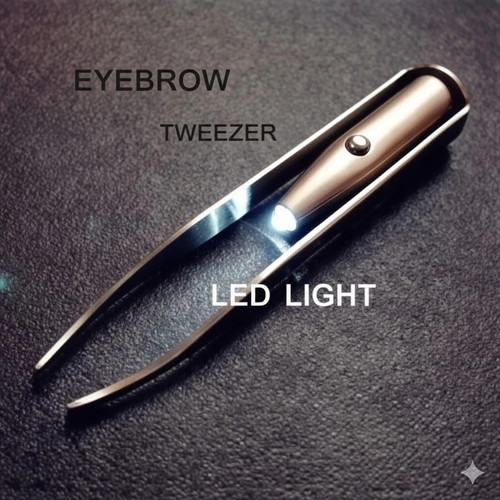 1pc tweezer with led - 1pc,