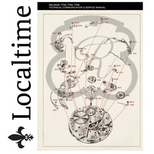 Choose Loose Chronograph Watch Movement Service Part Valjoux Cal. 7733 7734 7736