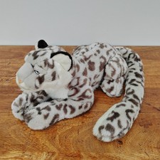 Dowman Leosco Snow Leopard Plush Soft Toy Large 30"
