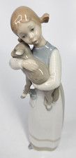 LLADRO GIRL WITH LAMB FIGURINE