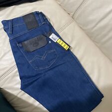 REPLAY Jeans Men's Anbass Blue Denim Jeans  Waist 30"Leg 32" BNWT