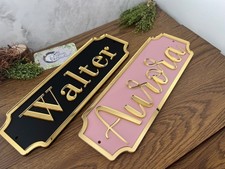 Horse Pony Name Plate Plaque Sign Stall Barn Stable Door Sign Great Custom Gift
