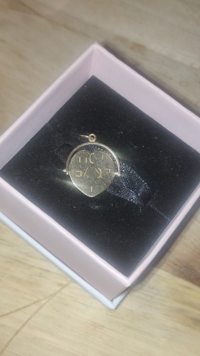 9ct gold love - love, spinner