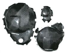 SUZUKI GSX650F 2008-2019 3x CARBON CLUTCH LID FILE LID CARBON