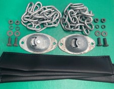 NEW Land Rover Series 2 2a 3 Tailgate Chain & Bracket Kit 302825 MTC1827 330422