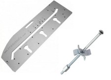 Kitchen Worktop Router Jig Joint Guide 900mm & Worktop Clamps 150mm