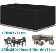 Heavy Duty Waterproof Garden Patio Furniture Cover for Rattan Table Cube Outdoor