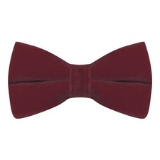 Luxury Burgundy Velvet Bow Tie