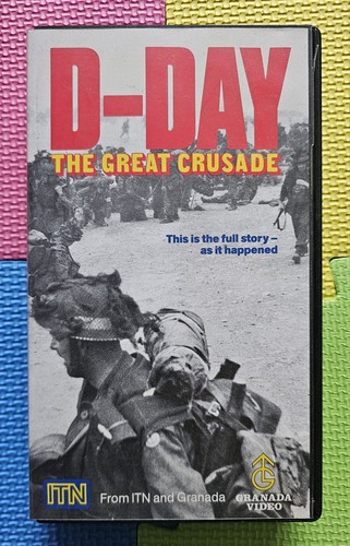 Day the great crusade vhs - d-day,