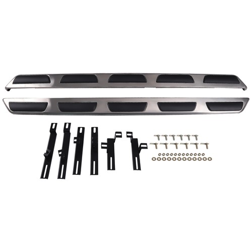 Black truck running boards - black,