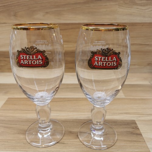 Stella artois pint chalice - 2, x