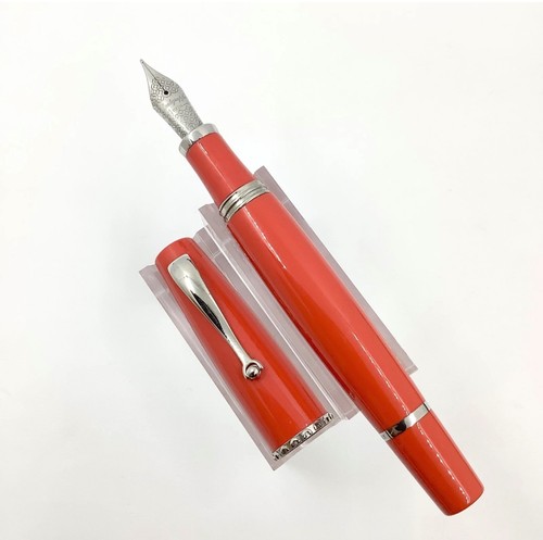 Montegrappa red fountain pen - fountain,