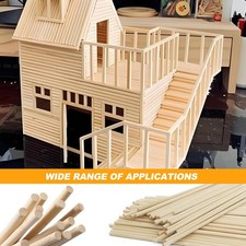 Wooden Dowel Rods 150 Pcs