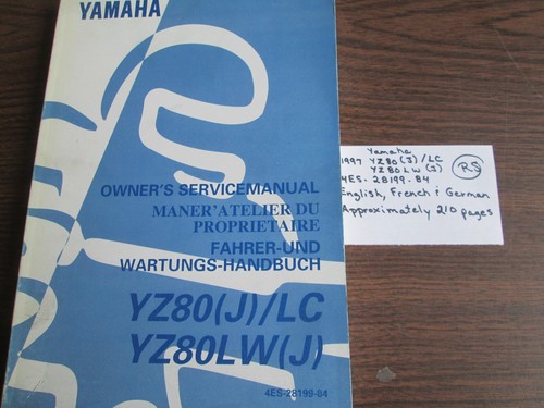 1997 yamaha yz80 lc - 1997, (j)