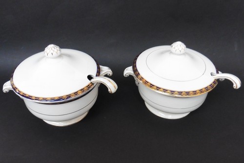 Pair antique mintons - antique,