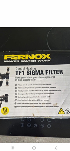 Fernox tf1 sigma central - fernox,
