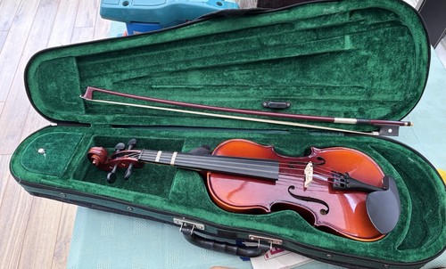 Violin bow and case - violin,,