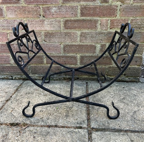Vintage folding wrought - wrought, iron