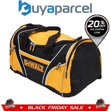 Dewalt Tool Bag 18" 46cm Toolbag Yellow Black Open Top DIY Gym Tools Holdall