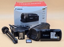 Canon Legria HF R706 HD Digital Camcorder Black With Charger And SD Card.