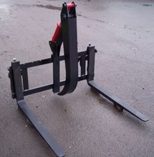 Pallet Fork Carriage & Forks complete with Bolt On Log Grab