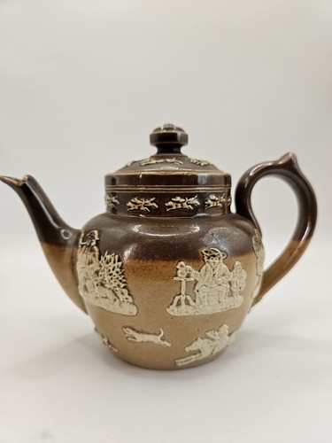 Doulton lambeth mini teapot - doulton,