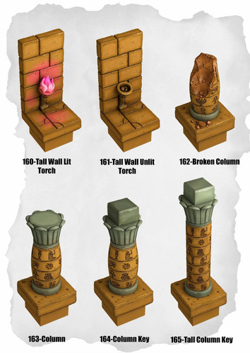 Desert tiles tall wall fire - fire, &